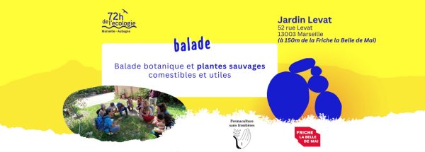 Balade botanique au Jardin Levat, Marseille