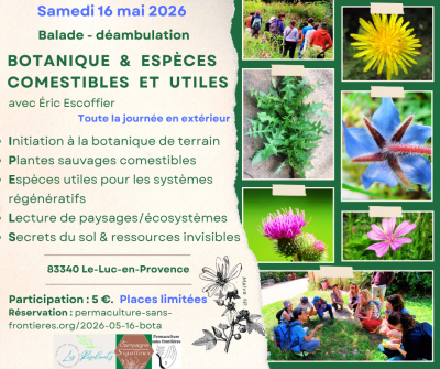 Journée bota du 16 mai 2026